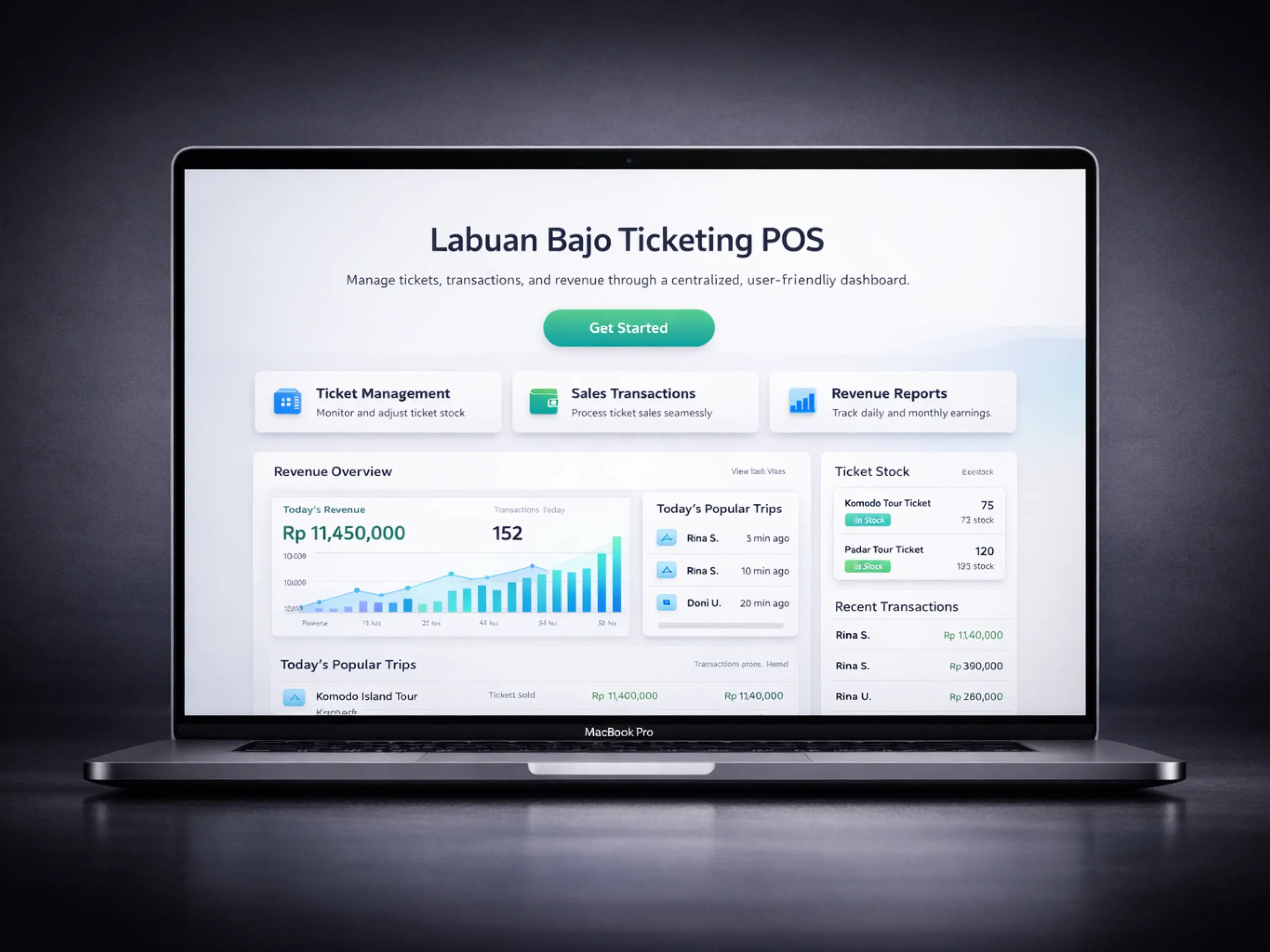 Labuan Bajo Ticketing POS